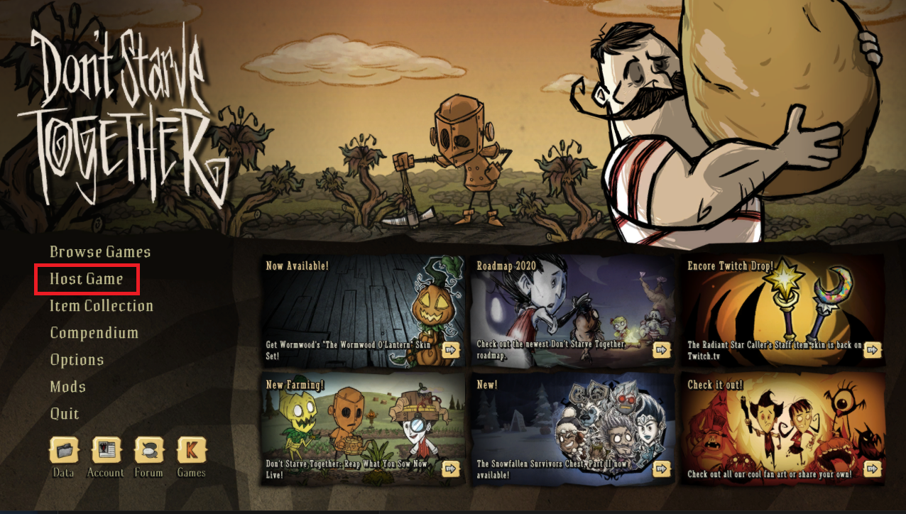 Adding Mods to Your Don't Starve Together Server | Don't Starve Together | Knowledgebase Article ...